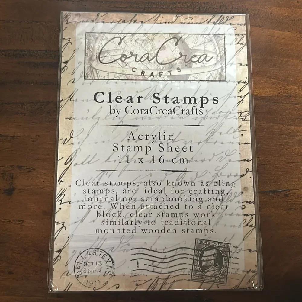 CoraCreaCrafts Clear Stamps NEW